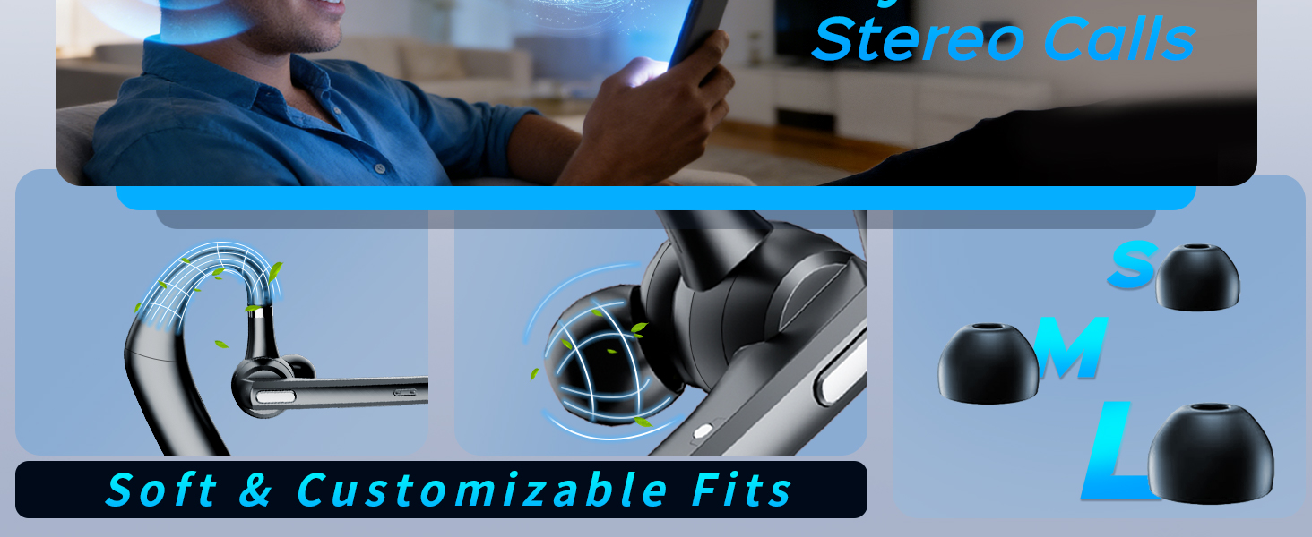 computer headset with microphone