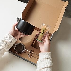 sturdy matcha set packaging