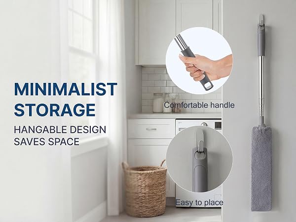 Comfortable handle and easy to place
