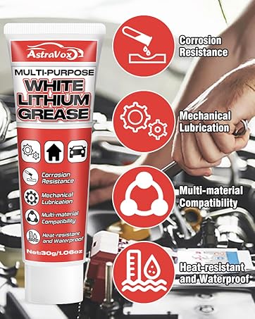 white lithium grease