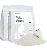 Niteangel Training Litter Potty Sand - Hamster Sand Bath for Syrian Dwarf Hamsters Gerbils Mice L...