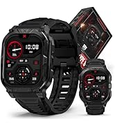CARBINOX Blaze Smart Watch with GPS – Rugged Fitness Trackers, IP69K Waterproof, 170+ Sports Mode...