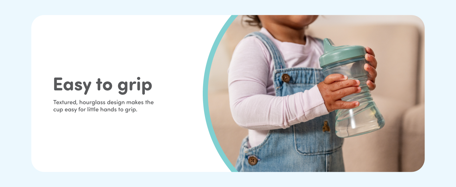 nuk first choice fun grips sippy cup hard spout spill proof leak proof toddler cup bpa free 9 months