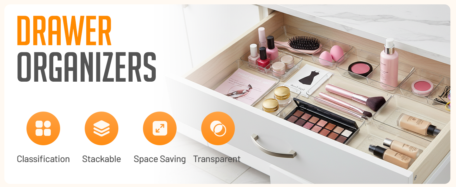 Drawer organizer set