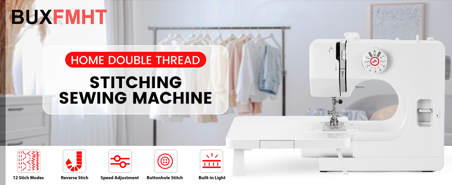 Sewing Machine, Mini Sewing Machine, Electric Portable Sewing Machine for Beginners
