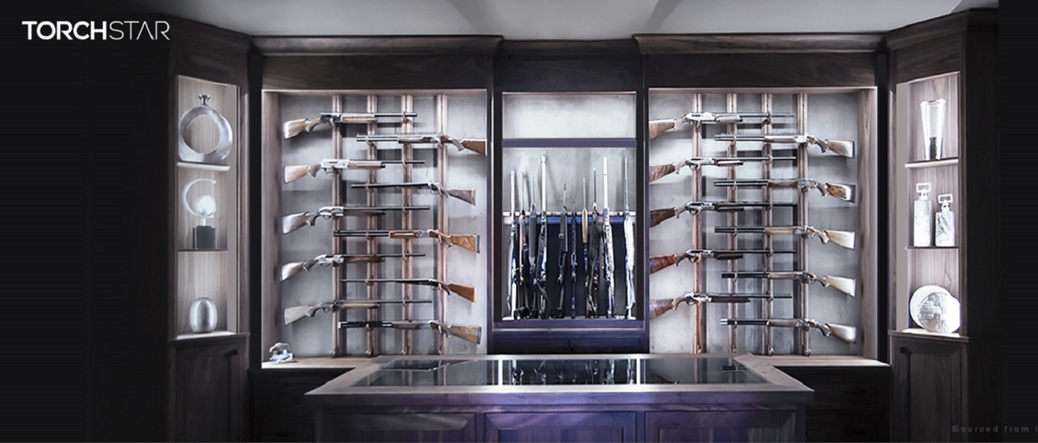 torchstar gun safe lighting kit