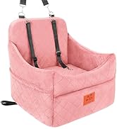Dog Car Seat for Small/Medium Dogs, Dog Booster Car Seats with Thick Cushion for Dogs Under 35lbs...