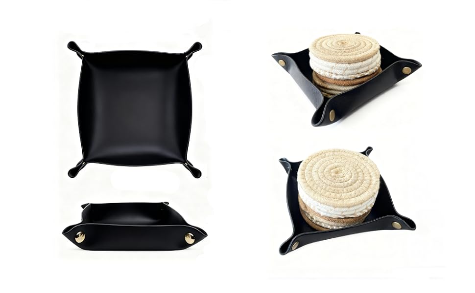 Convenient Storage, Space - Saving Coaster Combo