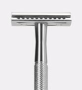 the razor is made of stainless steel.