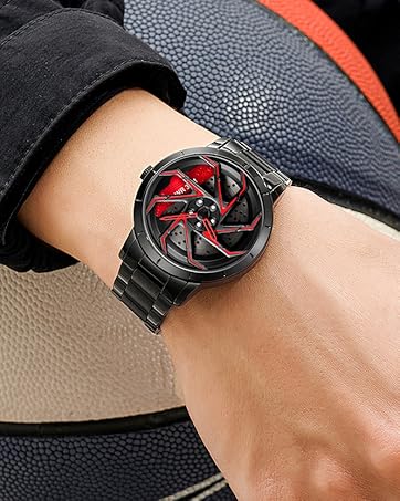 men&amp;#39;s watch, black watch, luxury watch, sport watch, fashion wristwatch