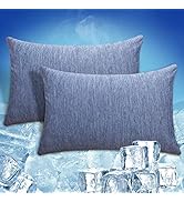 CHOSHOME Cooling Pillow Cases Zipper Pillow Covers Q-Max > 0.45 Zippered Pillowcases for Hot Slee...