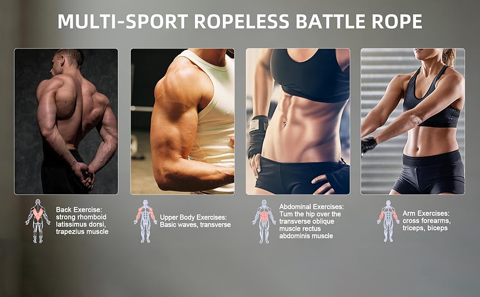 Ropeless Battle Ropes