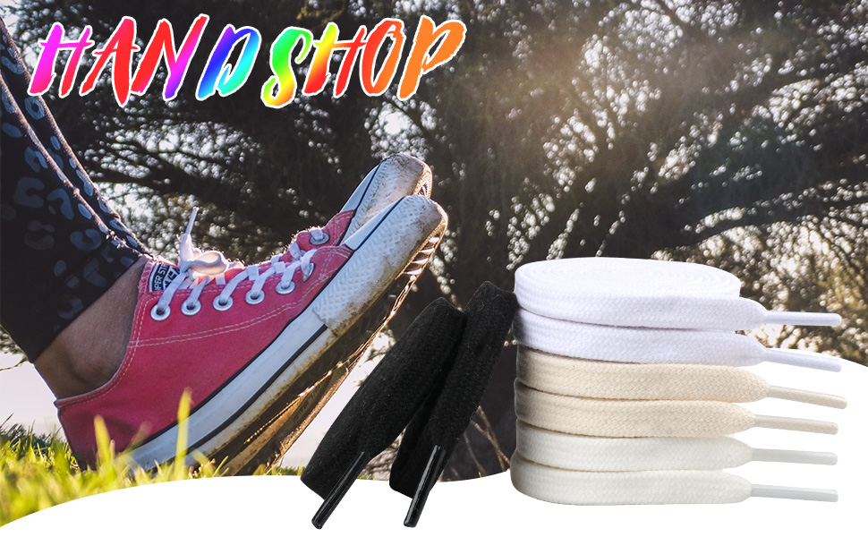 cotton shoelaces, flat shoe laces for sneakers