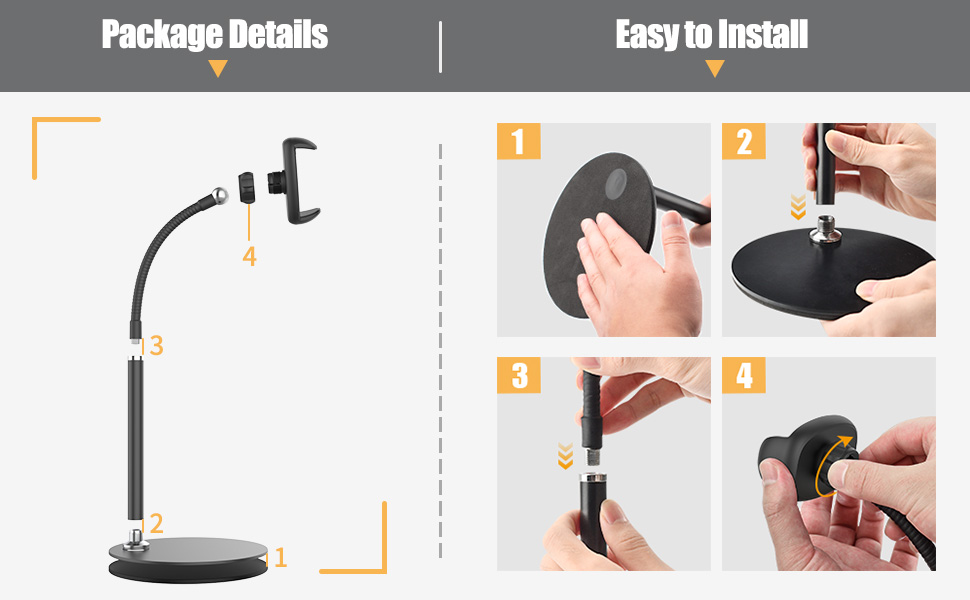 adjustable phone stand