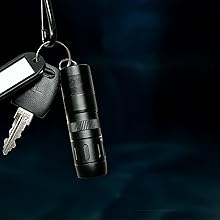 Stylish Mini Keychain and Flashlight