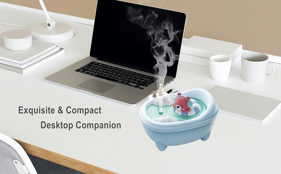 bear humidifier small cute for bedroom desktop plants indoor plants humidifier small diffuser