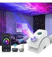 Smart Star Light Galaxy Projector, Home Planetarium Projector, Rotatable Nebula Cloud Stars, DIY ...