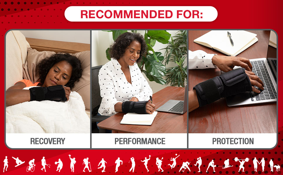 Recommended for recovery, performance, protection