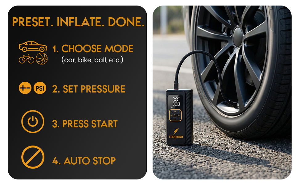 Dual Power Tire Inflator