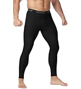 Runhit Men's BJJ Rash Guard Jiu Jitsu Compression Spats Pants No Gi MMA Leggings Martial Arts Spo...