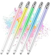 5PCS Stylus Pens for Touch Screens, Stylus Pen for iPhone/iPad/Tablet Android/Microsoft/Surface, ...