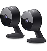 LaView Home Security Camera HD 1080P(2 Pack) Motion Detection,Include 2 SD Cards,Two-Way Audio,Ni...