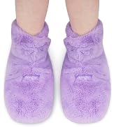 NEWGO Microwaveable Booties Foot Warmers Aching Feet Relief, Heating Pad for Foot Heated Slippers...