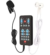 Voice Changer Disguiser for XboxOne Phone Computer PC with 8 Sound Effects, Portable Handheld Mic...