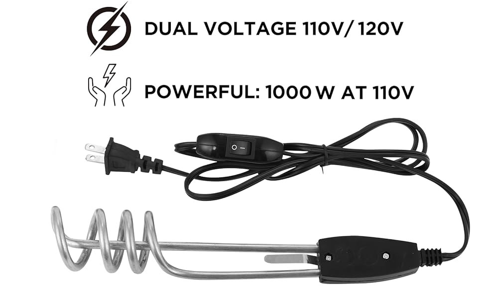 immersion water heater