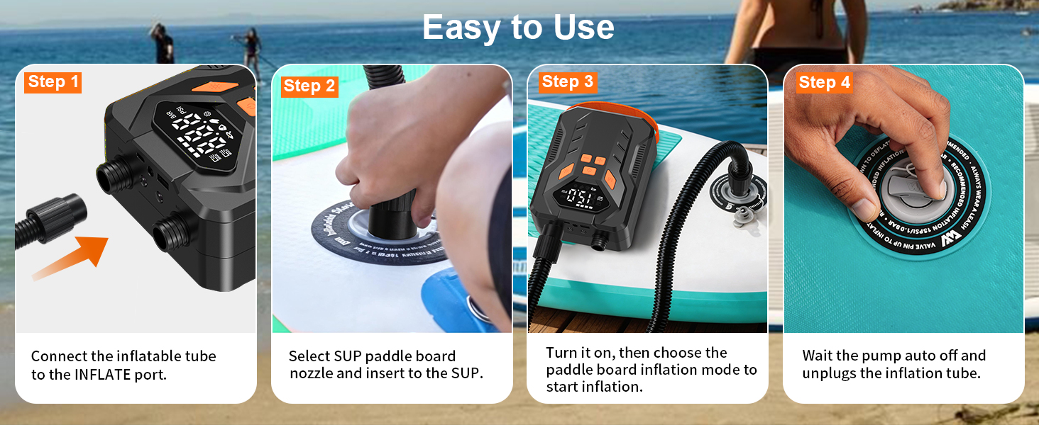 paddle board pump