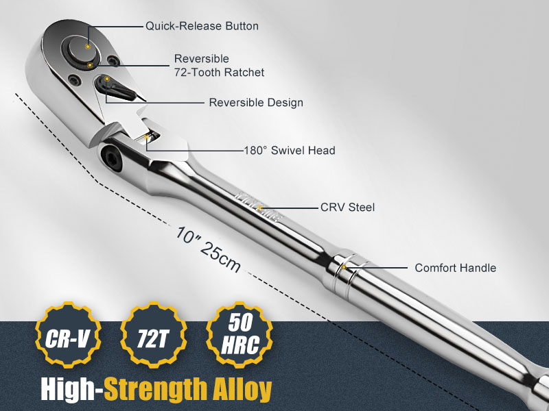 ratchet handle tool set