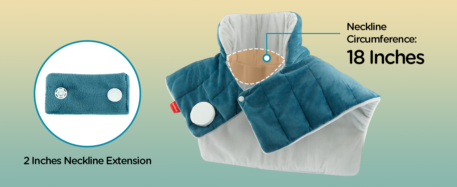 weighted heating pad