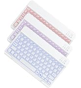OMOTON Bluetooth Keyboard, Backlight Wireless Rechargeable Keyboard for iPad, iPad Pro, iPad mini...