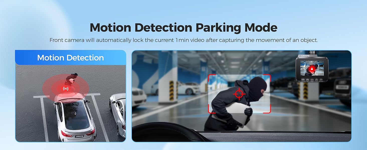 AZDOME GS63 Pro 4K Dual Dash Cam Front and Rear