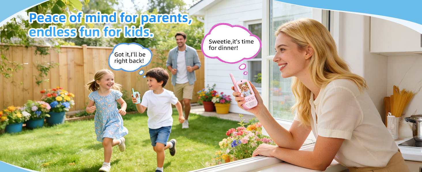 Video Walkie Talkies for Kids