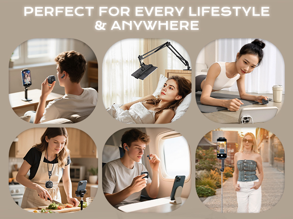 xihama B5 Tiktok Scrolling Remote Control with Wireless Earbuds