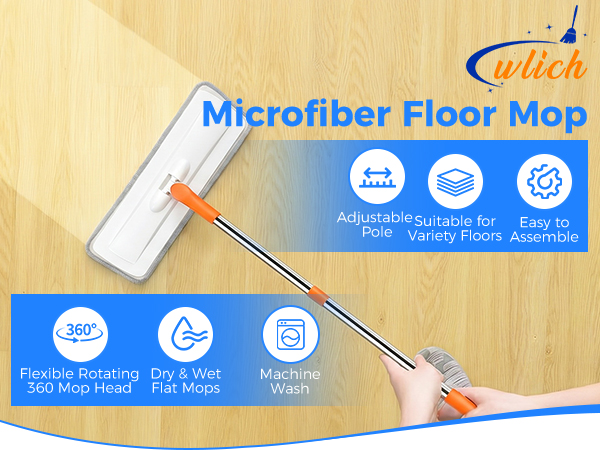 Microfiber Mop for Cleaning Floors