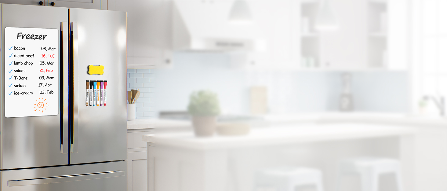 magnetic whiteboard for fridge