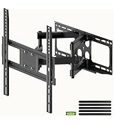 XINLEI Full Motion TV Wall Mount for Most 26"-70" Flat/Curved TV, Swivel Tilt Bracket with Articu...