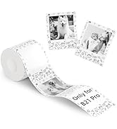 NIIMBOT Photo Papers Only for B21 Pro 300DPI Label Maker, Thermal Picture Labels Good Idea to Pri...