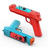 CODOGOY Shooting Game Gun Controller Compatible with Switch/Switch OLED Joy-Con, Hand Grip Motion...