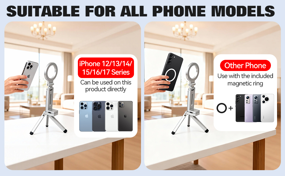 Magnetic Airplane Phone Holder