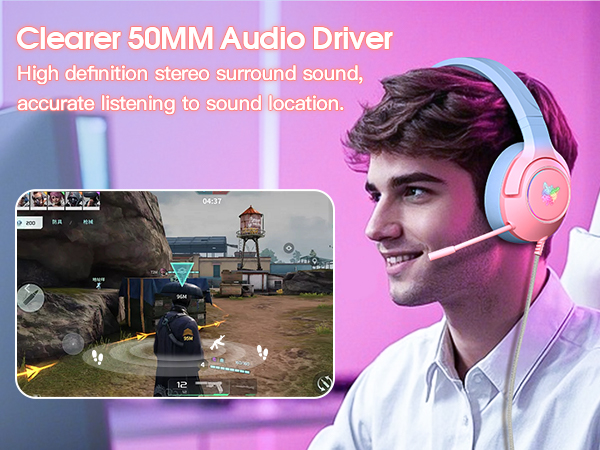 High Definition Stereo Surround Sound, Accurate Listening to Sound Location