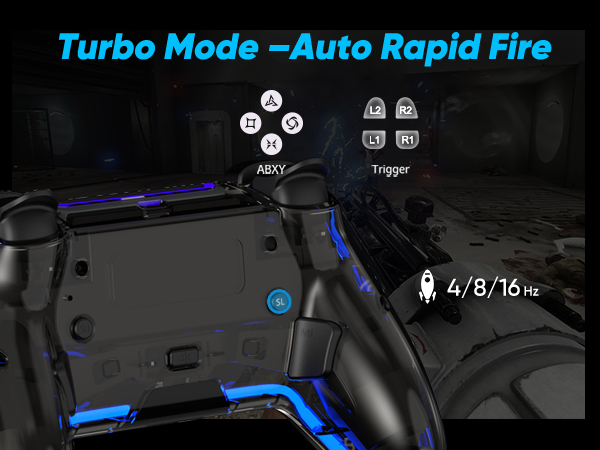 Turbo Mode-auto rapid fire