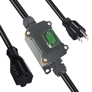 Waterproof Inline Cord Switch