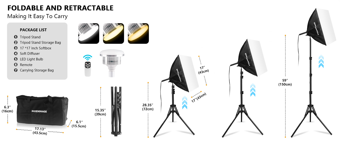 Softbox Lighting Kit