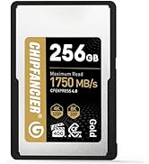 CHIPFANCIER 256GB CFexpress 4.0 Type A Card Up to 1750MB/s Read Speed &amp; 1750MB/s Write Speed Type...