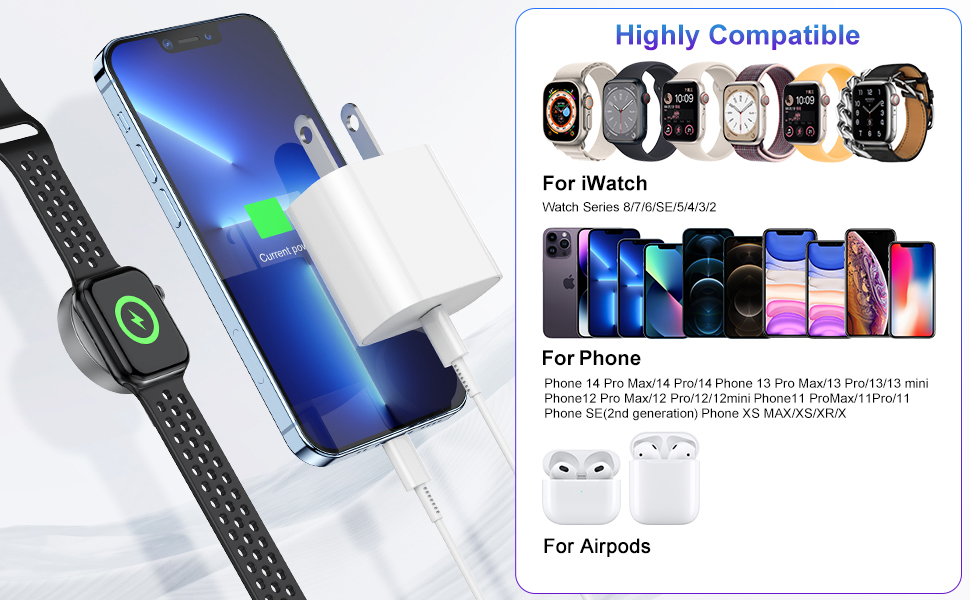 portable watch usb c charger