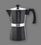 espresso greca coffee maker cup moka pot stove top aluminum stovetop camping european italian pots 
