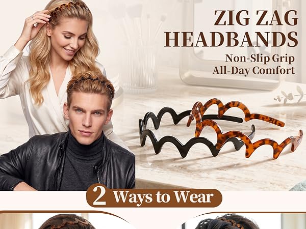 Zig Zag Headbands